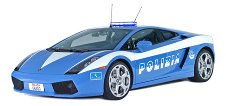 Lamborghini Gallardo Police Car